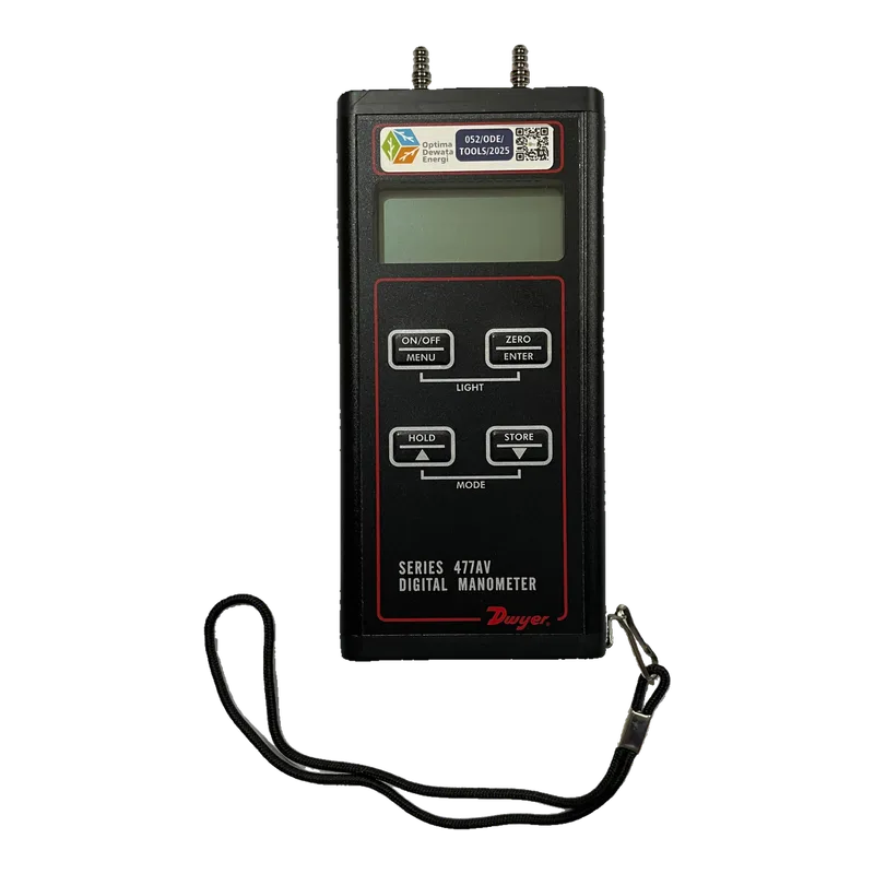 Digital manometer with pitot tube, Dwyer 477AV-000, 477AV-0 · Extech HD350