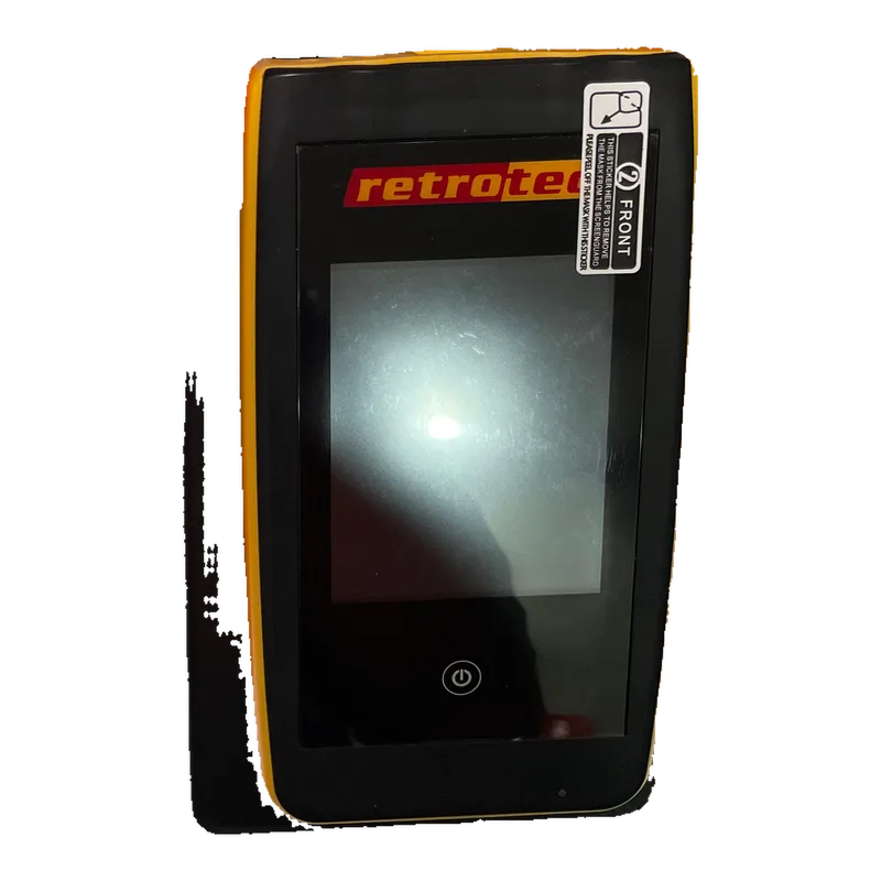 Pressure and flow gauge, Retrotec DM32