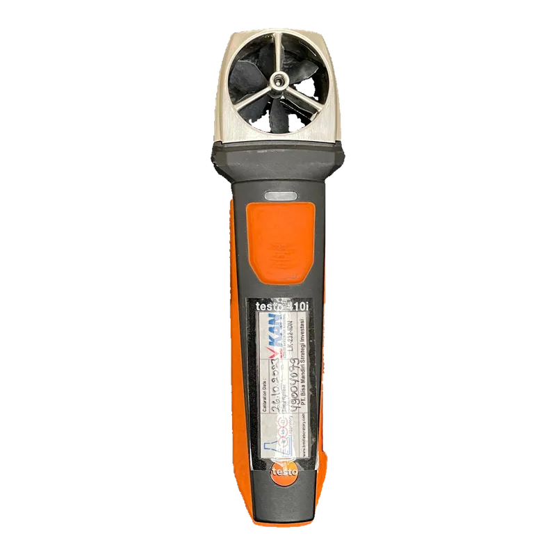 Vane anemometer, Testo 410i, 416, 417 with funnel, 440 with 16 mm vane